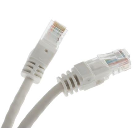 Decelect Cat5e Ethernetové kabely, Šedá, Polyvinylchlorid 0.5 m, typ pláště: Nestíněný Nestíněný