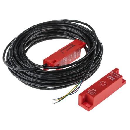Allen Bradley Guardmaster 440N Magnetické Bezkontaktní bezpečnostní spínač 300V dc ABS NE, NC Kabel 10 m