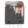 TE Connectivity Výkonové relé DPDT Montáž na plošný spoj 12A 24V dc PT