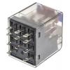 TE Connectivity Výkonové relé 3PDT Montáž na plošný spoj 10A 24V dc PT