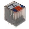 TE Connectivity Výkonové relé 4PDT 6A 24V dc PT