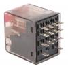TE Connectivity Výkonové relé 4PDT Montáž na plošný spoj 6A 24V ac PT