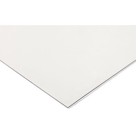 RS PRO Plastová deska, Polyethylentereftalát-G (PETG) barva Čirá, délka: 1.2 m, šířka: 620mm, tloušťka: 1 mm