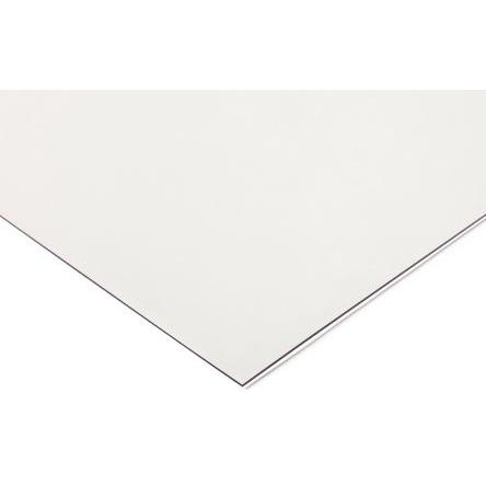 RS PRO Plastová deska, Polyethylentereftalát-G (PETG) barva Čirá, délka: 1.2 m, šířka: 620mm, tloušťka: 6 mm