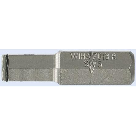 Wiha Bit šroubováku, Chrom-vanadová ocel, typ hlavice: Šestihranný, Šestihran, 0.25 mm, Hex 4, celková délka: 25 mm,