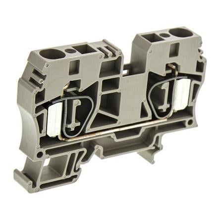 Weidmüller Napájení přes svorkovnici 1746750000, řada: ZDU, 1kV Hnědá 10mm² 1 Objímka