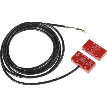 Allen Bradley Guardmaster 440N Magnetické Bezkontaktní bezpečnostní spínač 300V dc Plastové NC Kabel 3 m