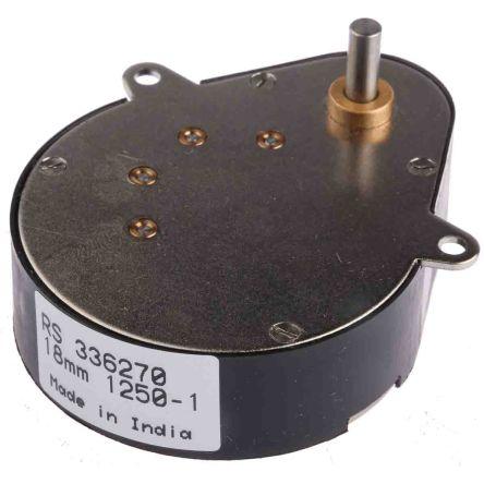 Převodovka 62.8mm 1250:1 Vejčitý 0.6 Nm 8800rpm průměr 49.5 mm průměr 4 mm RS PRO