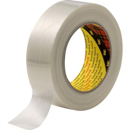 Balicí páska Scotch 8956, Průhledné 8956 IN 25X50 pomocný materiál: Polyetylen, délka: 50 m 3M 25mm