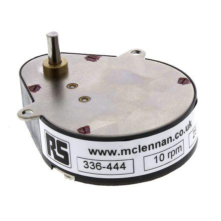 Převodovka 62.8mm 25:1 Vejčitý 0.7 Nm 200rpm průměr 49.2 mm průměr 4 mm McLennan Servo Supplies