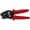 Krimpovací nástroj Knipex, pro použití s: Drátové drážky