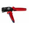 Krimpovací nástroj Knipex, pro použití s: Drátové drážky