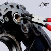 Kleště na pojistné kroužky, celková délka: 170mm 1, Chrom-vanadová ocel Knipex Ohnutý nos