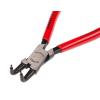Kleště na pojistné kroužky, celková délka: 170mm 1, Chrom-vanadová ocel Knipex Ohnutý nos
