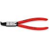 Kleště na pojistné kroužky, celková délka: 170mm 1, Chrom-vanadová ocel Knipex Ohnutý nos