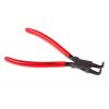 Kleště na pojistné kroužky, celková délka: 170mm 1, Chrom-vanadová ocel Knipex Ohnutý nos