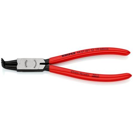 Kleště na pojistné kroužky, celková délka: 170mm 1, Chrom-vanadová ocel Knipex Ohnutý nos