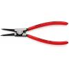 Kleště na pojistné kroužky, celková délka: 180mm 1, Chrom-vanadová ocel Knipex Přímý