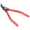 Kleště na pojistné kroužky, celková délka: 125mm 1, Chrom-vanadová ocel Knipex Ohnutý nos
