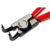 Kleště na pojistné kroužky, celková délka: 125mm 1, Chrom-vanadová ocel Knipex Ohnutý nos
