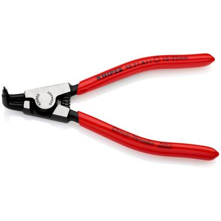 Kleště na pojistné kroužky, celková délka: 125mm 1, Chrom-vanadová ocel Knipex Ohnutý nos