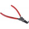 Kleště na pojistné kroužky, celková délka: 170mm 1, Chrom-vanadová ocel Knipex Ohnutý nos