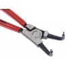 Kleště na pojistné kroužky, celková délka: 170mm 1, Chrom-vanadová ocel Knipex Ohnutý nos