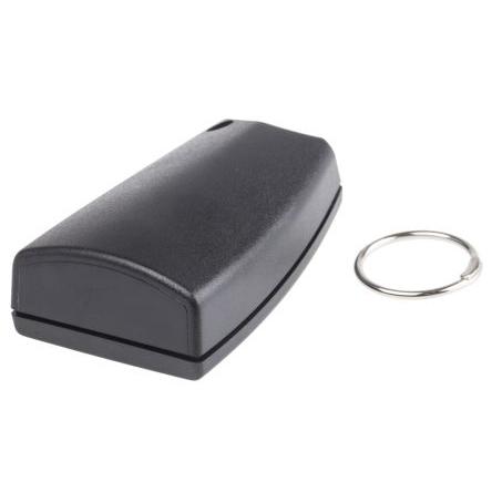 OKW Kapesní pouzdro, řada: Smart case Integrovaná přihrádka na baterie Prohlubeň pro klávesnici ABS barva Černá 58 mm 19