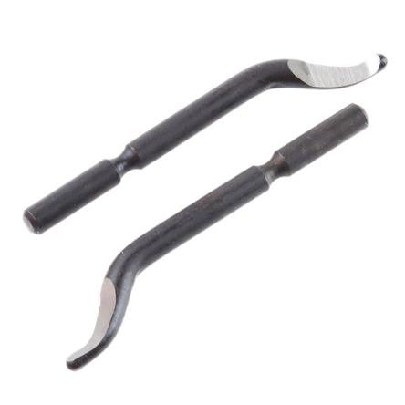 Noga Čepel nástroje na odstraňování otřepů Veškerý materiál, řada: S101, S101, celkova délka: 44 mm, Rychlořezná ocel,
