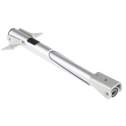 Teleskopický podpěrný držák, Eloxovaný přírodní, Hliník 402mm ROCA