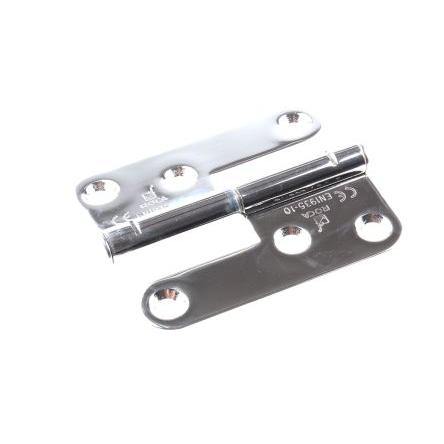 Výkyvný Výkyvné Zvedání, Elektrolytické leštění, Nerezová ocel 316 Pevný Šroubová, délka: 98 mm x 82mm x 2.5 mm ROCA