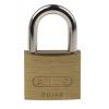 ABUS Visací zámek S klíčem Odolnost vůči povětrnostním vlivům, Ocel, Mosaz Obojí 6 mm třmen, Mosaz 40mm