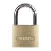 ABUS Visací zámek S klíčem Stejné klíčování Odolnost vůči povětrnostním vlivům, Ocel, Mosaz Obojí 6 mm třmen, Mosaz 40mm