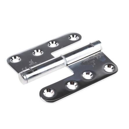 Výkyvný Výkyvné Praporek pro kabel, Elektrolytické leštění, Nerezová ocel Zvedání Šroubová, délka: 110 mm x 98mm x 3 mm