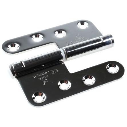 Výkyvný Výkyvné Zvedání, Elektrolytické leštění, Nerezová ocel 316 Pevný Šroubová, délka: 110 mm x 98mm x 3 mm ROCA
