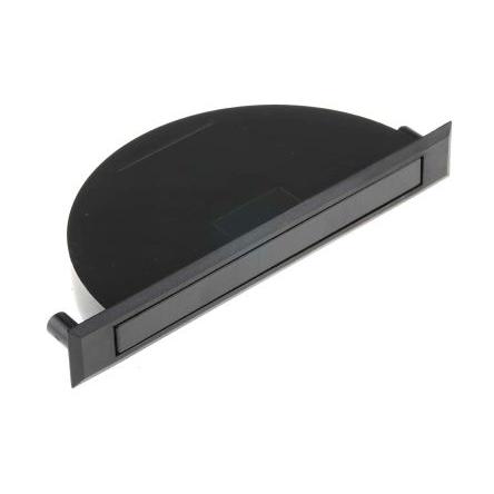 Rukojeť zásuvky barva Černá, Hliník, Nerezová ocel, Pasivace, Práškové lakování, délka: 141 mm x 29.5 mm Southco