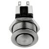 APEM Tlačítkový spínač, řada: AV IP65 DPDT Panel Blokování 22.2 mm 3A 24 V dc 250 V ac