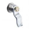 Zámek na stranový klíč S klíčem, Klíč, hloubka od panelu k jazýčku: 25 mm, Chromová 22.5 x 20.1 mm Euro-Locks a Lowe &