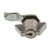 Zámková vložka S klíčem, Klíč, hloubka od panelu k jazýčku: 16.1 mm, Chromová 20.1 x 22.5 mm Euro-Locks a Lowe &