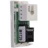 MK Electric Konektor RJ45, řada: Logic Plus Vnitřní Cat5e, počet cest: 1, Rovný, Povrch, počet portů: 1portový