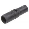 Kulatý konektor, počet kontaktů: 3, Kabel, velikost: Miniature ITT Cannon, pohlaví kontaktu: Vnější, orientace těla: