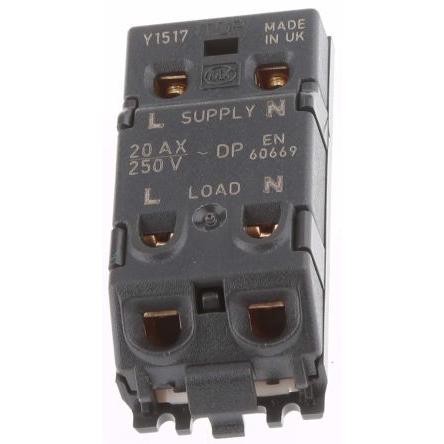 MK Electric 1 Bílá 20A Grid Plus