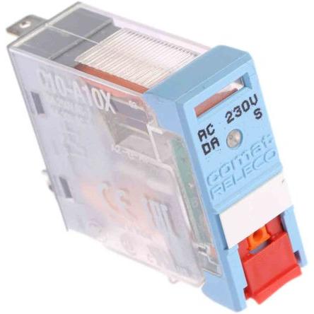 Releco Výkonové relé SPDT Montáž na plošný spoj 10A 230V ac C10