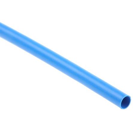 TE Connectivity Teplem smrštitelné bužírky průměr 2.4 mm Modrá smršťovací poměr 2:1 Polyolefin 1.2m, řada: RNF-100