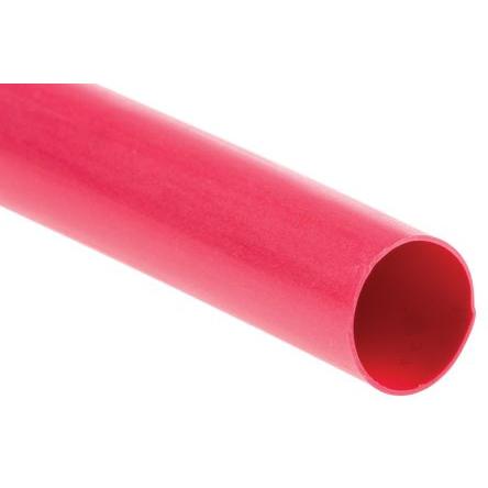 TE Connectivity Teplem smrštitelné bužírky průměr 9.5 mm Červená smršťovací poměr 2:1 Polyolefin 1.2m, řada: RNF-100