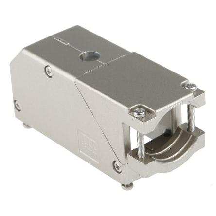 ITT Cannon Plášť D-Sub, řada: DL, DLM, orientace těla: Pravý úhel, počet kontaktů: 96, materiál pouzdra: Hliník, barva:
