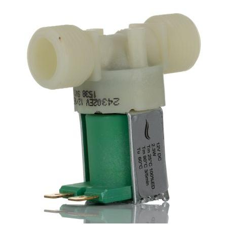 Elektromagnetický ventil 72003 2portový NC 12V dc RS PRO