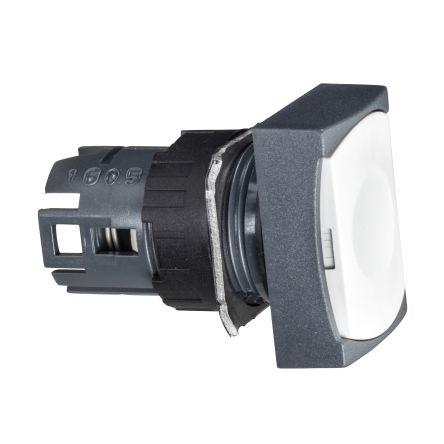 Schneider Electric Hlava tlačítka, řada: Harmony XB6 Bílá Vratná pružina, průměr výřezu: 16 mm IP65