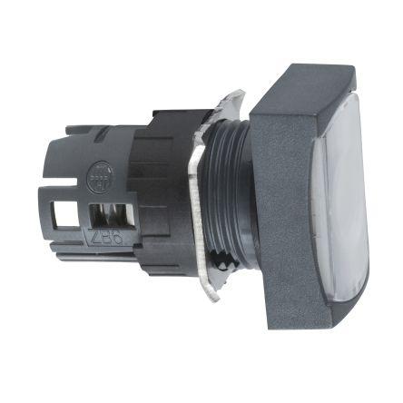 Schneider Electric Hlava tlačítka, řada: Harmony XB6 Bílá Vratná pružina, průměr výřezu: 16 mm IP65
