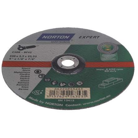 Brusný disk Karbid křemíku zrnitost P30 230 mm Hrubé Norton